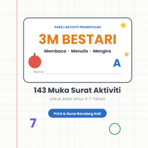 3M Bestari · Pakej Lengkap (143 Muka Surat Aktiviti Prasekolah)